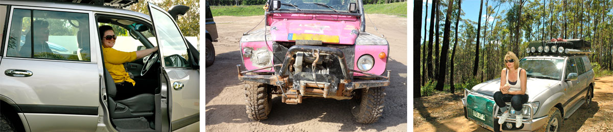 Ladies Only 4WD driver training